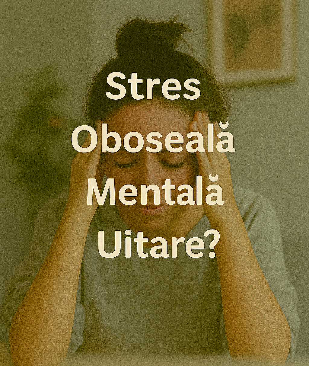 Stres, oboseală mentală și uitare?